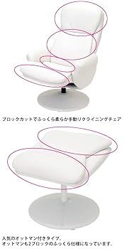 リクライニングチェア オットマン付き　B-02 リクライニングチェア オットマン付 B-02 全2色 リクライニング
